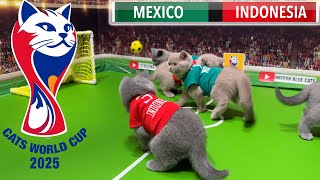 Download lagu Piala Dunia Sepak Bola Kucing 2025 🐱⚽ | Meksiko vs Indonesia 🏆 | Pertandingan 2 – Anak Kucing Bri... mp3