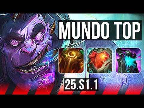 DR. MUNDO vs KLED (TOP) | Dominating | NA Grandmaster | 25.S1.1