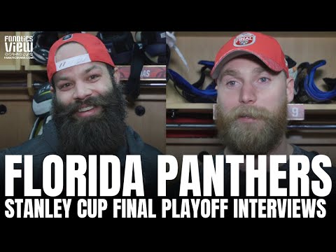 Sam Bennett & Radko Gudas talk Matthew Tkachuk Vision, Sergei Bobrovsky Communication & Stanley Cup