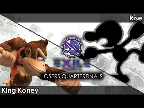 Project M: SMT | King Koney (Donkey Kong) V KoF | Rise (Game&Watch) - Exile 138 SSBPM
