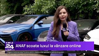 Mașini, apartamente și obiecte de lux, vândute de ANAF la preț redus