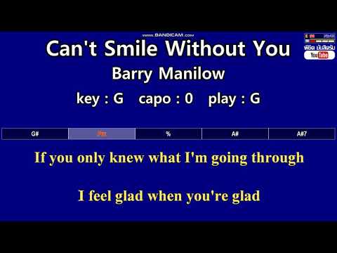 Can't Smile Without You - Barry Manilow