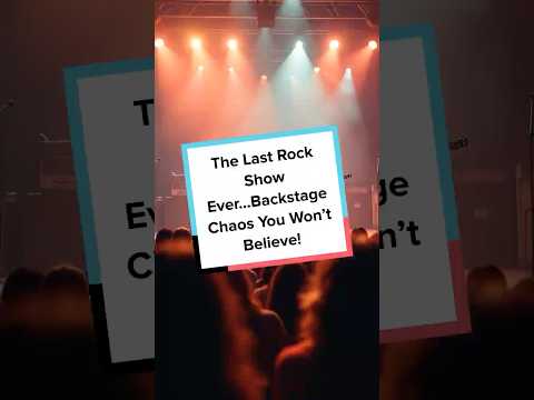 Thumbnail for The Last Waltz Ever…Backstage Chaos You Won’t Believe! by The Last Waltz