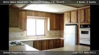 preview picture of video '9501 West Road #B Redwood Valley CA 95470'
