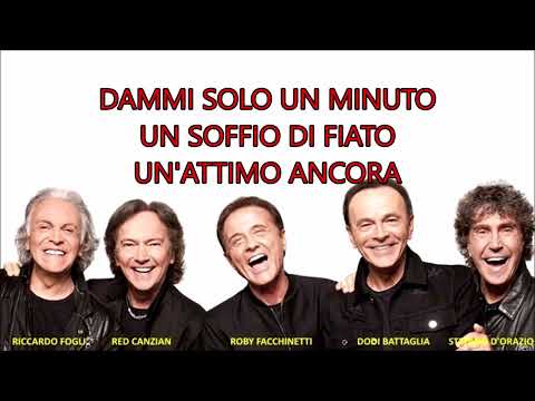 DAMMI SOLO UN MINUTO- ✔ POOH CON TESTO🎤(with lyrics)♫♫ [1977 ]