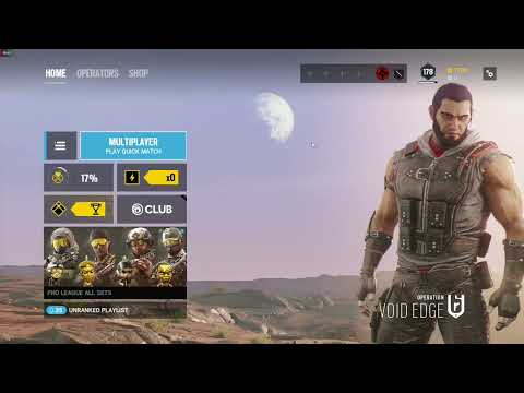 Rainbow Six Siege: Operation Void Edge - Main Menu Theme with Animation