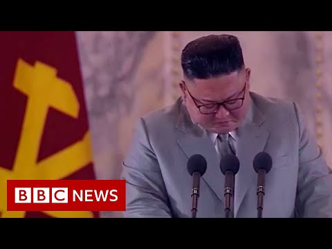 北朝鮮の金正恩総書記、演説で感情的になる - BBC ニュース (North Korean leader Kim Jong-un gets emotional during speech - BBC News)