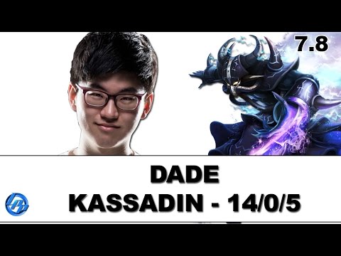 Dade - Kassadin vs Lissandra - Patch 7.8