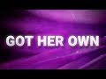 Ariana Grande - Got Her Own (Lyrics) feat. Victoria Monét Ariana Grande - Got Her Own (Lyrics) feat. Victoria Monét