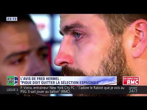 After Foot du lundi 02/10 – Partie 4/6 - L'avis tranché de Fred Hermel sur Gerard Piqué