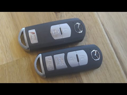 Mazda Key Fob Remote Battery Replacement - DIY