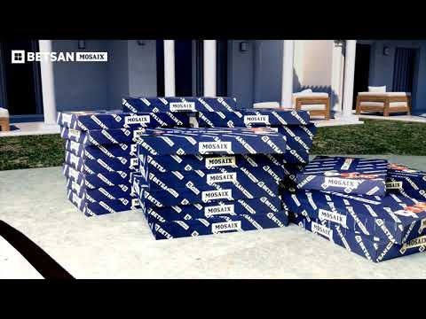 Betsan’s new mosaic mounting method; SilyCord system  (video)