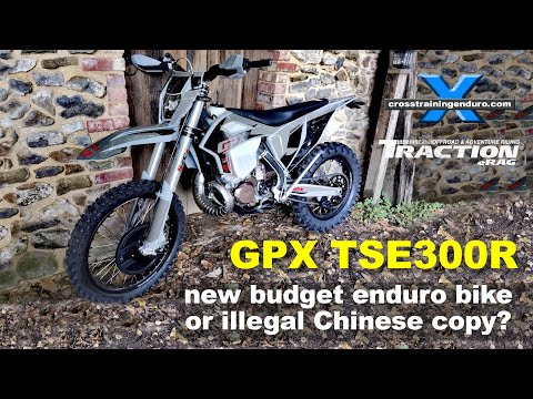 GPX TSE300R preview: new budget model or illegal Chinese copy?︱Cross Training Enduro