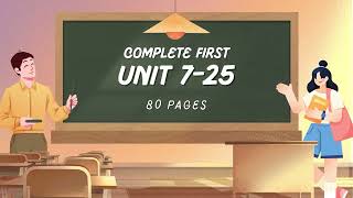 UNIT 7 25 COMPLETE FIRST