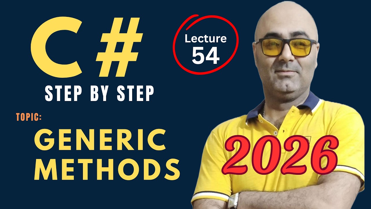 C# Generic methods – Beginner Friendly Tutorial –  Csharp programming 2026