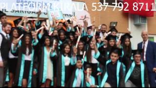 doruk ve masal organizasyon 60 yıl okulu kep fırlattt platform podyum 