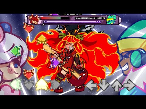 FNF - Flavor Rave V2 - Flavorscape (by JACKALRUIN & Matt$) - [FC/4k]