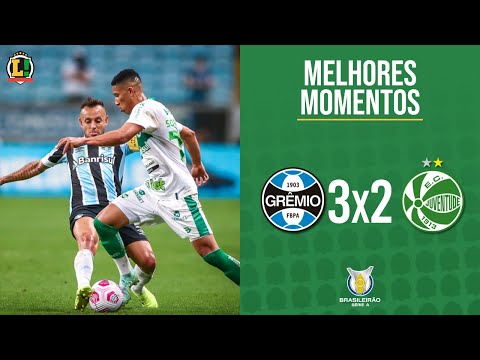 GRÊMIO 3 - 2 JUVENTUDE - SÉRIE A - MELHORES MOMENTOS - 27ª RODADA