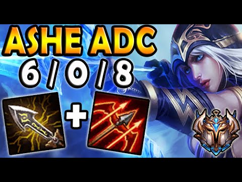S04 Neon Ashe vs Ezreal ADC Ranked Challenger EUW