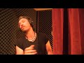 Taylor Hanson re-recording the vocal for Yearbook 22 years later