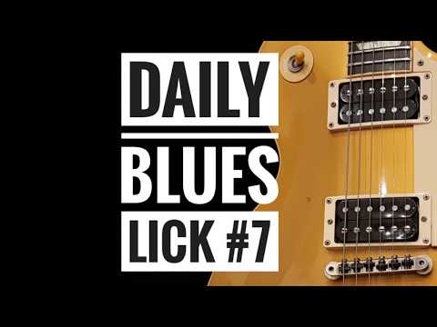 Andy's Lab - Daily Blues Licks #7 - Guitar Lesson