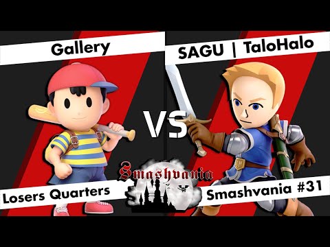 Gallery (Ness, Meta Knight) vs SAGU | TaloHalo (Wii Swordfighter) - LQF - Smashvania #31