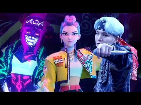 HUNTR/X x KDA x BTS - How It's Done x Pop/Stars x Mic Drop  #kpopdemonhunters #huntrix