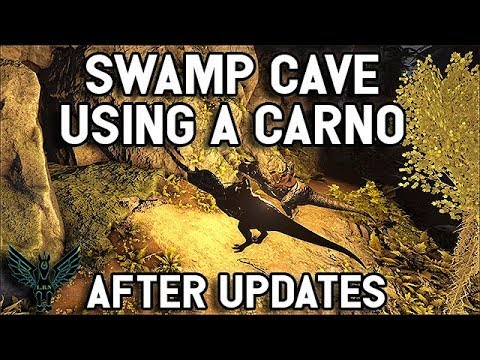 Ark: Artifact of the immune (swamp cave) Here is how to squeeze Carno into cave and clear with ease!