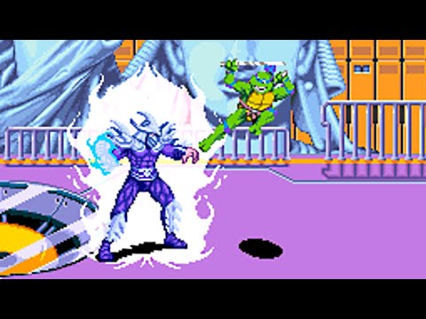 [TAS] TMNT IV: TURTLES IN TIME ティーンエイジミュータントニンジャタートルズ IV：タートルズインタイム (LEONARDO - HARDEST DIFFICULTY)