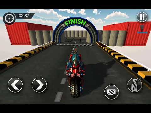 US Police Robot Bike Stunts E02 Android GamePlay HD
