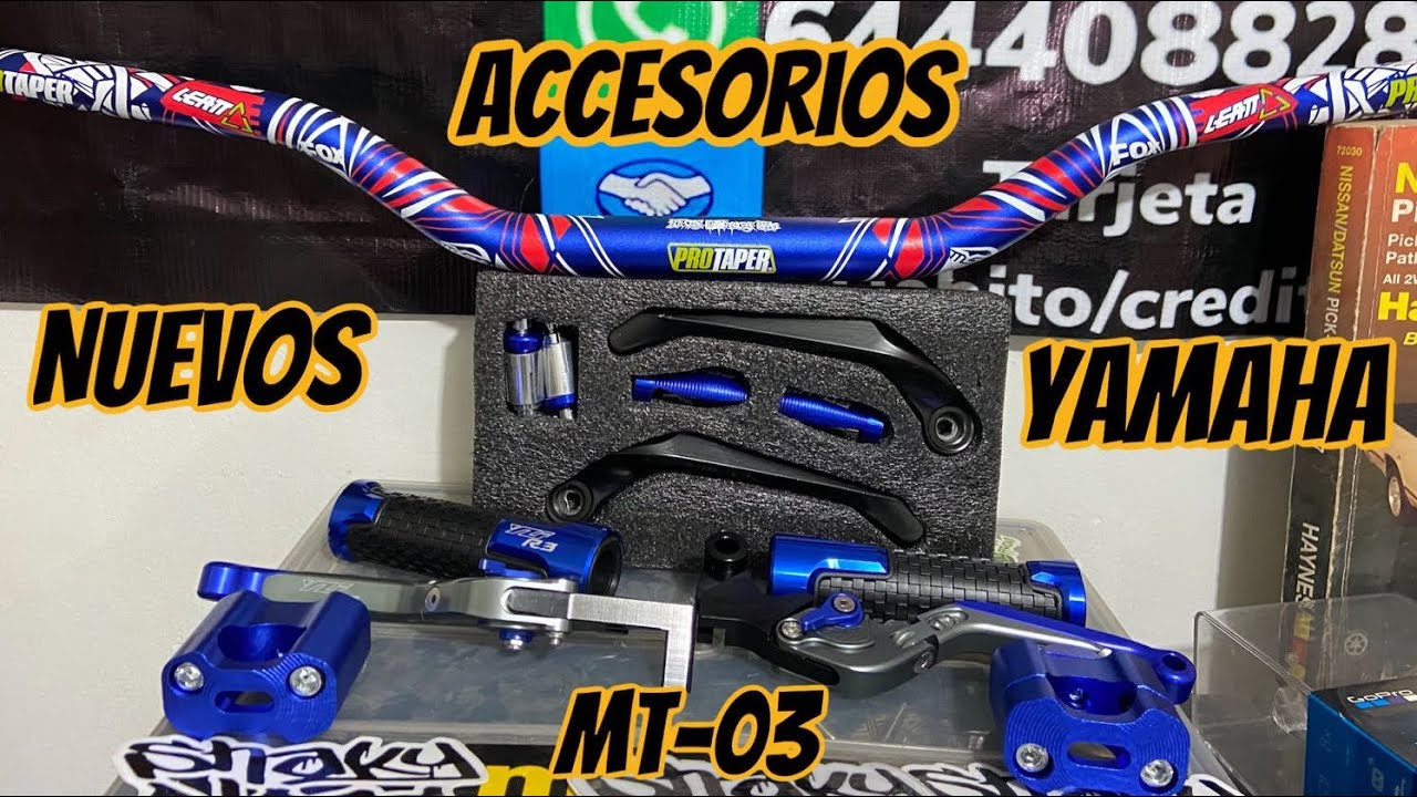Yamaha mt-03|| Instalación de accesorios, manijas, cubre manijas y puños. #yamaha #mt03 #shakypipas