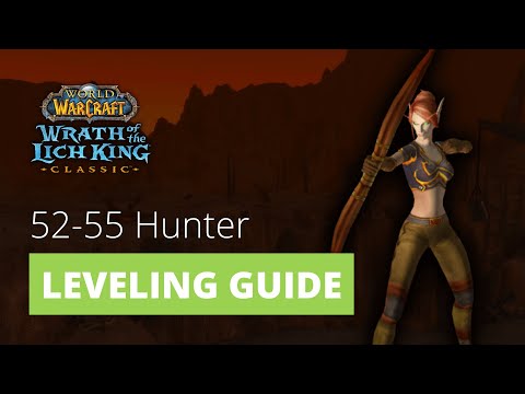 Wotlk Classic Pre Patch Hunter Level 52 55