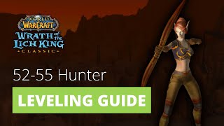 WOTLK Classic Pre-Patch Hunter Level 52-55