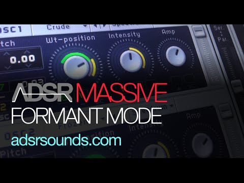 NI Massive Tutorial - Using the Formant Mode in Massive