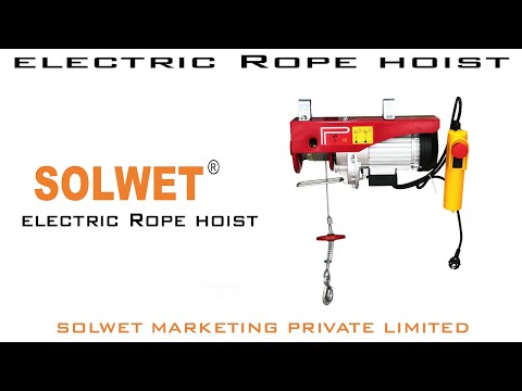 PA1000 Solwet Electric Hoists