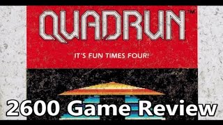 Quadrun Atari 2600 Review - The No Swear Gamer Ep 279
