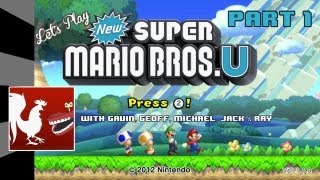 Let's Play - New Super Mario Bros. U Part 1