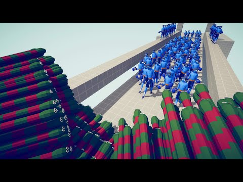 100x BOXER vs EVERY GOD🏹100个拳王泰森能否把1个神揍趴下？｜Totally Accurate Battle Simulator｜全面战争模拟器｜4K