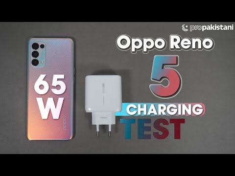 OPPO Reno 5 Battery Charging Test 0 to 100% | 50W SuperFlash Charge