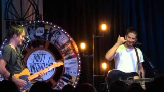 Matt Nathanson - Rolling in the Deep (Adele cover) &amp; Disappear 10-11-15 Eddie&#39;s Attic Show #1