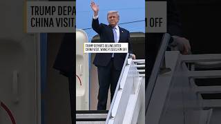 Download lagu Trump departs Beijing after China visit, Wang Yi sees him off mp3