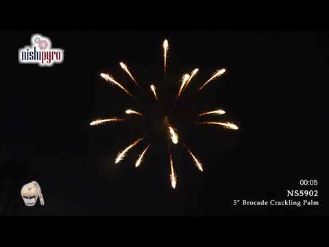 NS5902 - Brocade Crackling Palm