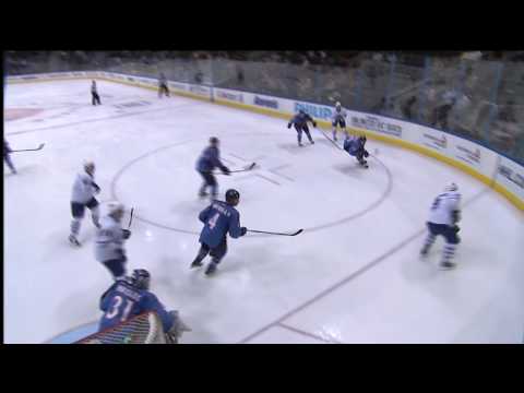 Niklas Hagman Goal - Leafs 3 Thrashers 4 - Jan 19th 2010 (HD)