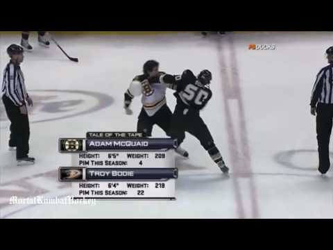 Fight  MCQUAID vs  BODIE   1/13/10