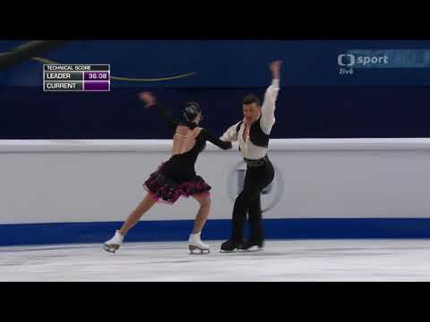 Charlene GUIGNARD & Marco FABBRI ITA Short Dance 2015 European Figure Skating Championships