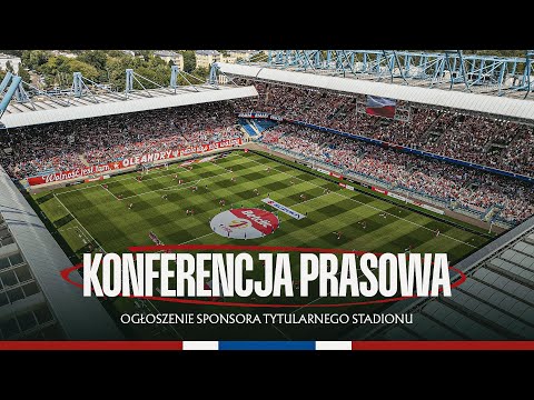 LIVE 🔴 Konferencja Prasowa dot. ogłoszenia Sponsora Tytularnego Stadionu Miejskiego im. H. Reymana