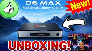 The Best TV Streaming Box? - DigiBox D6 Max - Unboxing & Setup