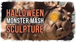Monster Mash Sculpture!? Epic Monster Clay Creation