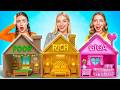One Colored House Rich Vs Broke Vs Giga Rich Funny Moments By Multi DO Girls
