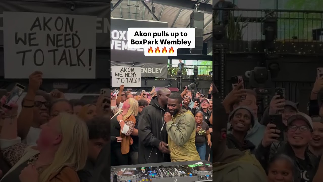 akon pulls up to boxparkwembley #tiktokdj #teamag #ukdj #tiktokdj AG Fest 2026 - London